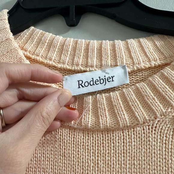 Rodebjer Women's Orange Tanner Sunbleached Dress - Picture 4 of 10